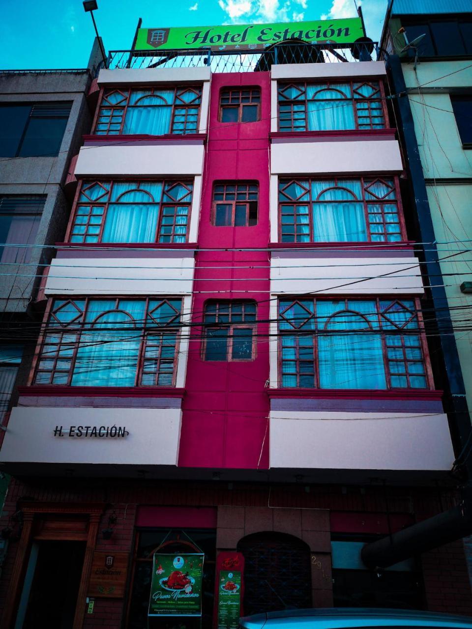 Hotel Estacion Riobamba Exterior foto