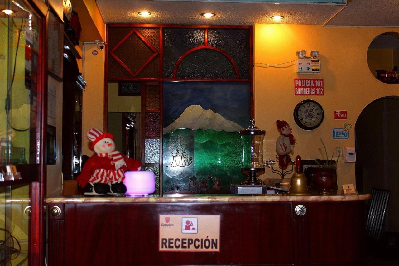 Hotel Estacion Riobamba Exterior foto